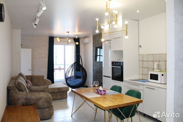 

1-к. квартира, 55 м², 2 кровати