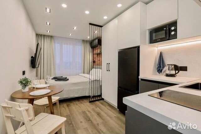 

Квартира-студия, 13,6 м², 1 кровать