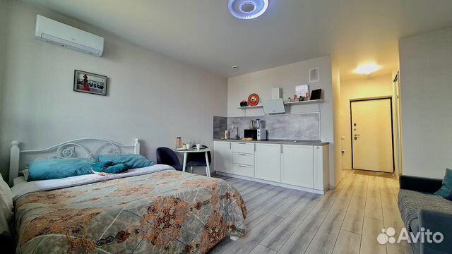 

Квартира-студия, 35 м², 2 кровати