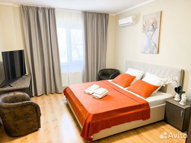 

1-к. квартира, 39 м², 2 кровати