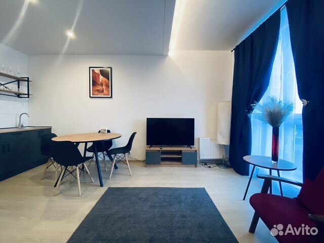 

1-к. квартира, 45 м², 2 кровати