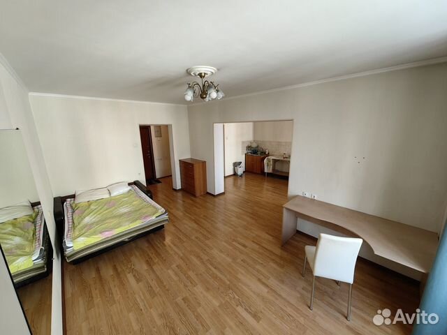 

Квартира-студия, 44 м², 1 кровать