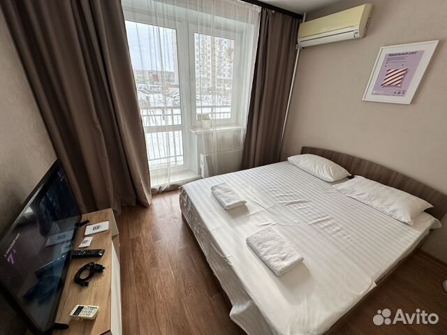 

Квартира-студия, 38 м², 2 кровати