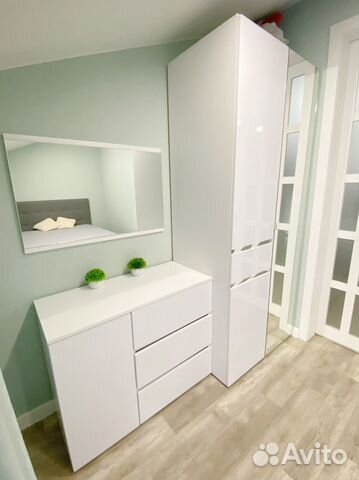 

1-к. квартира, 33 м², 2 кровати