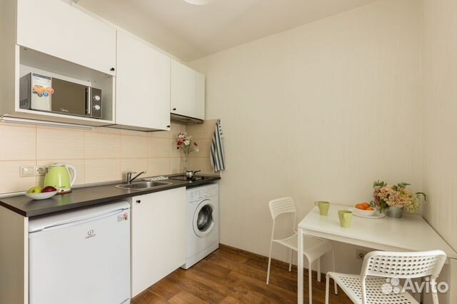 

Квартира-студия в апарт-отеле, 25 м², 2 кровати