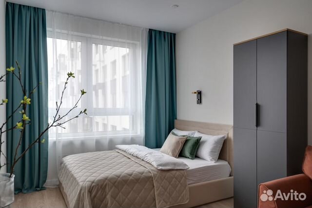 

1-к. квартира, 21 м², 2 кровати