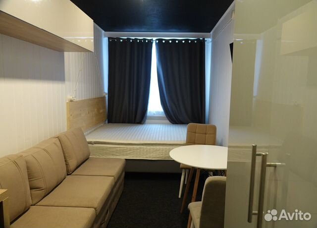 

Квартира-студия, 19 м², 2 кровати