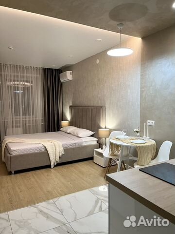 

Квартира-студия, 28 м², 1 кровать