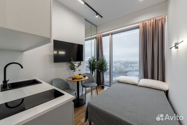 

Квартира-студия, 12 м², 1 кровать