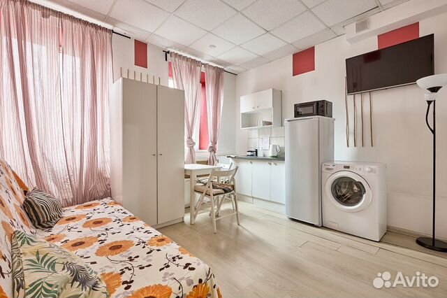 

1-к. квартира, 20 м², 2 кровати