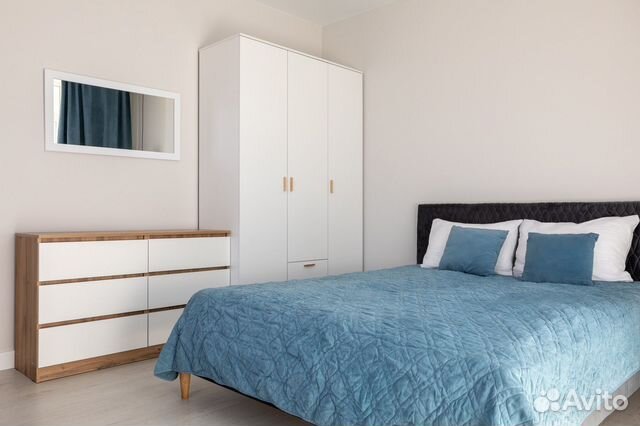 

1-к. квартира, 45 м², 2 кровати