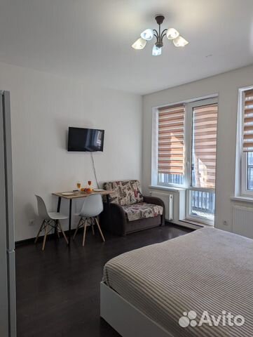 

Квартира-студия, 28 м², 2 кровати
