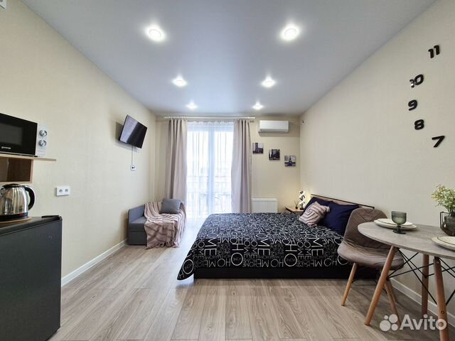 

Квартира-студия, 24 м², 2 кровати