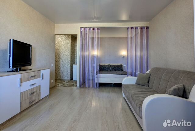

Квартира-студия, 32 м², 2 кровати
