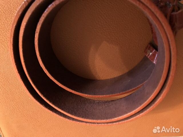 Ремень мужской красно-коричневый новый Ремень мужской красно-коричневый новый