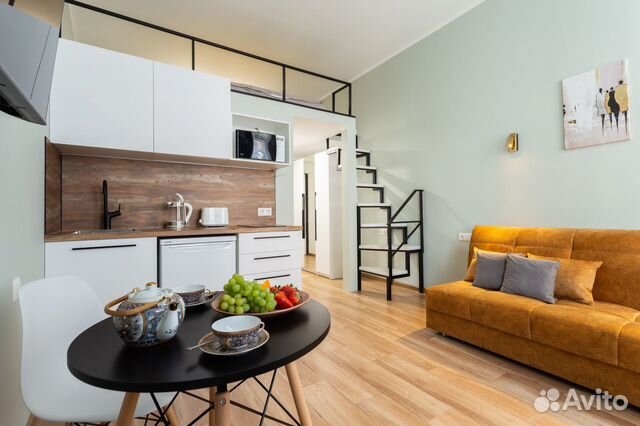 

Квартира-студия, 35 м², 2 кровати
