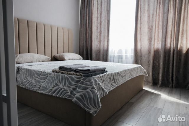 

1-к. квартира, 52 м², 2 кровати