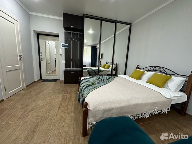 

Квартира-студия, 37 м², 2 кровати