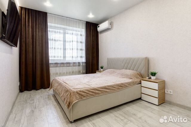 

1-к. квартира, 42 м², 2 кровати