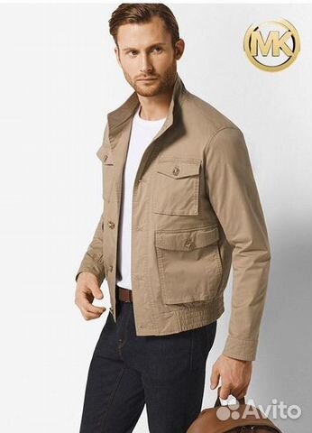 Куртка Michael Kors Cotton-Twill Bomber Куртка Michael Kors Cotton-Twill Bomber
