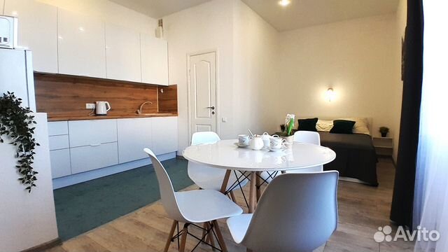 

Квартира-студия, 32 м², 2 кровати