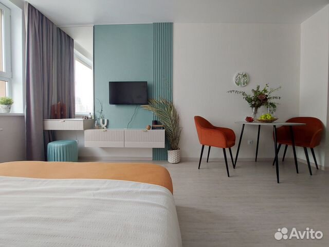 

Квартира-студия, 32 м², 1 кровать