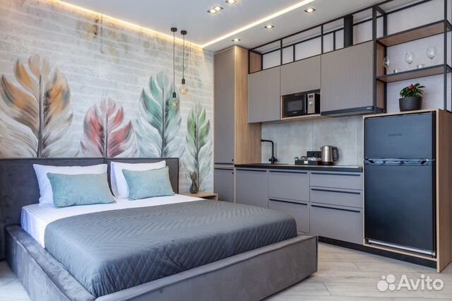 

Квартира-студия, 30 м², 1 кровать