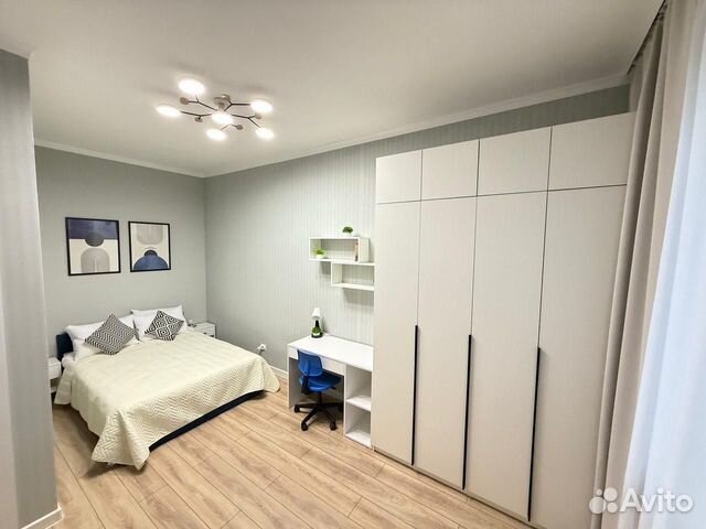 

1-к. квартира, 40 м², 2 кровати