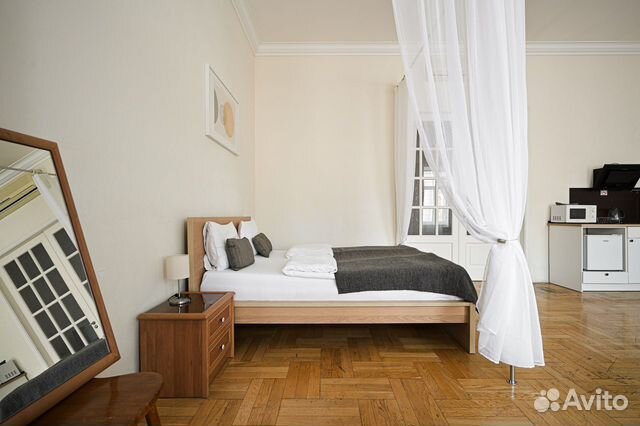 

Квартира-студия в апарт-отеле, 60 м², 3 кровати