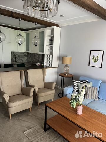 

1-к. квартира, 51,3 м², 2 кровати