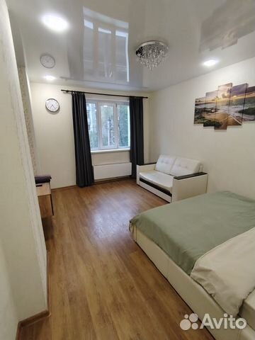 

1-к. квартира, 45 м², 2 кровати