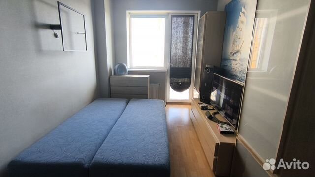 

1-к. квартира, 32 м², 3 кровати