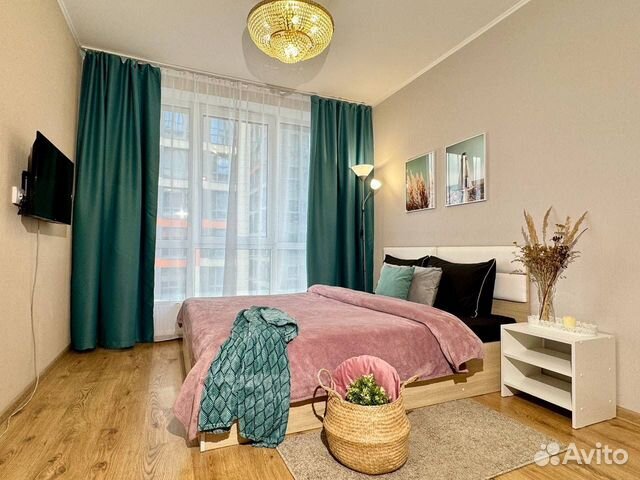 

Квартира-студия, 25 м², 2 кровати