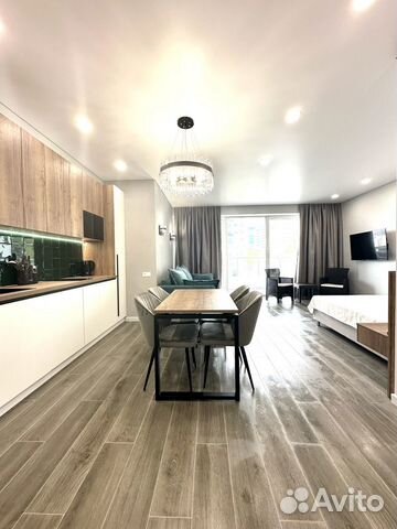 

Квартира-студия, 43 м², 2 кровати