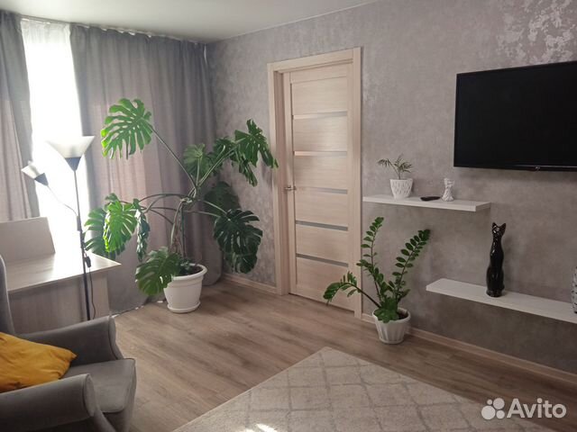 

2-к. квартира, 45 м², 2 кровати