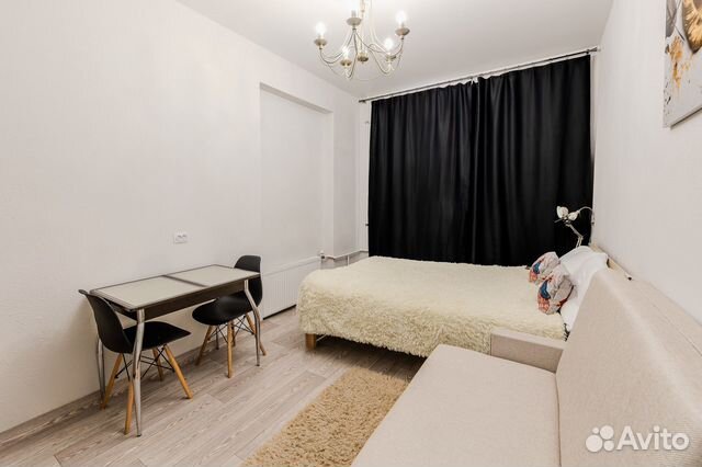 

Квартира-студия, 22 м², 2 кровати