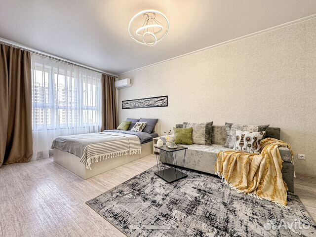 

1-к. квартира, 40 м², 2 кровати