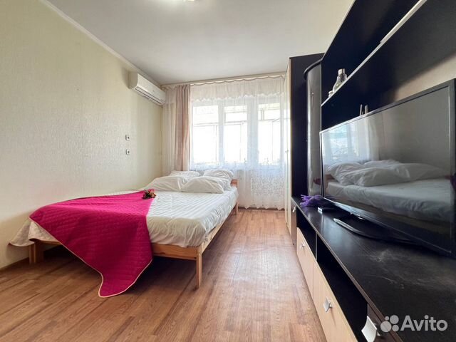 

1-к. квартира, 38 м², 2 кровати