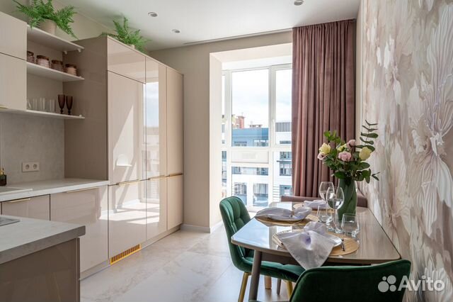 

1-к. квартира, 38 м², 3 кровати