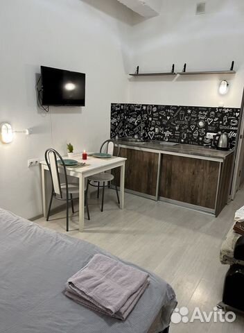 

Квартира-студия, 25 м², 2 кровати