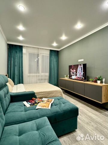 

1-к. квартира, 42 м², 2 кровати