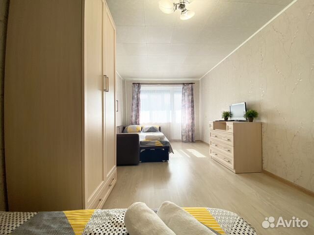 

1-к. квартира, 44 м², 2 кровати