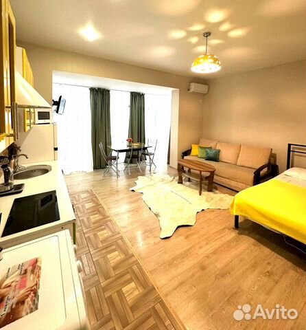 

Квартира-студия, 36 м², 2 кровати