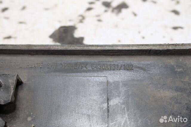 Накладка чехла запасного колеса Mitsubishi Pajero