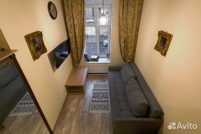 

Квартира-студия, 28 м², 2 кровати