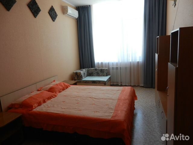 

1-к. квартира, 45 м², 2 кровати