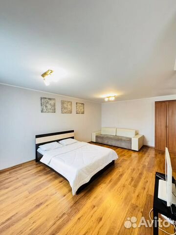 

Квартира-студия, 45 м², 2 кровати