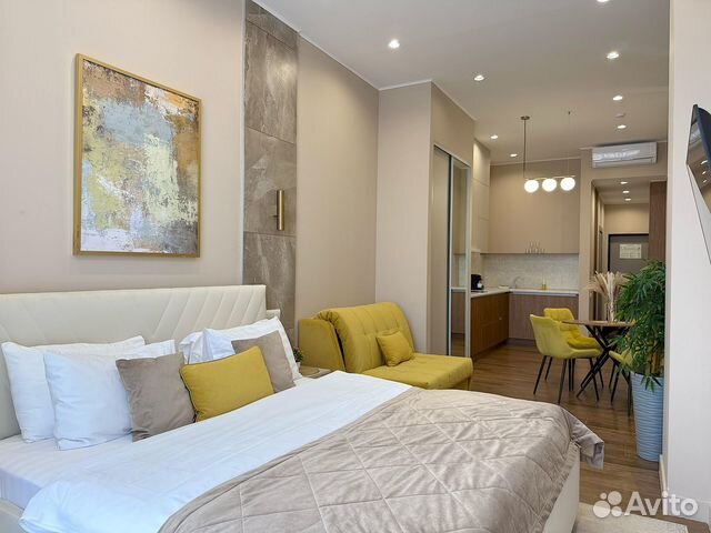 

Квартира-студия, 38 м², 3 кровати