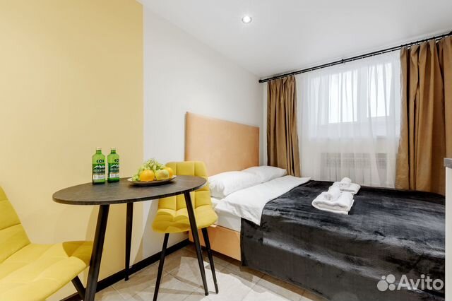 

Квартира-студия, 12 м², 1 кровать