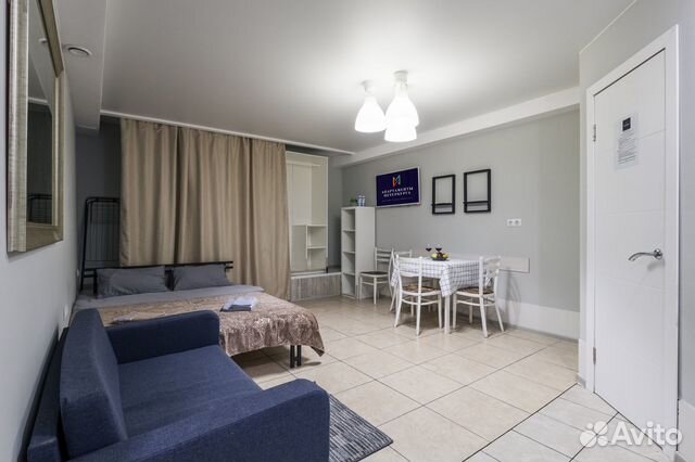 

Квартира-студия, 23,3 м², 2 кровати